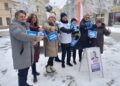 Miejscy i wojewódzcy radni Koalicji Obywatelskiej wystartowali z kampanią wsparcia dla Rafała Trzaskowskiego, kandydata na prezydent kraju (fot. Piotr Bakselerowicz)
