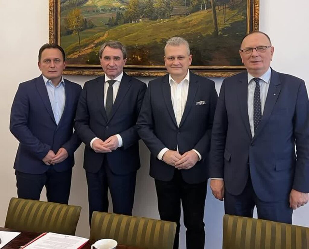 Wizyta nowosolan w Warszawie