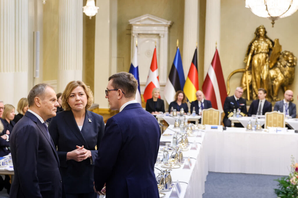 Gen. Król o Bałtyckiej Warcie fot: KPRM