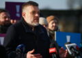 Adrian Zandberg. Fot. PAP/Łukasz Gągulski