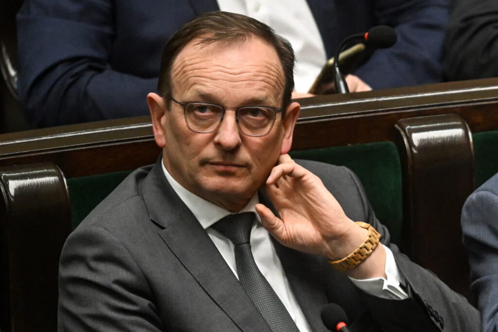 "Kula w łeb". Jest wniosek o karę dla posła PiS Edward Siarka, poseł PiS (PAP/Radek Pietruszka)