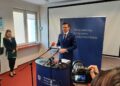 Krzysztof S., były prezes ZGK w Zielonej Górze z zarzutami. Na zdjęciu Robert Kmieciak, szef Prokuratury Okręgowej w Zielonej Górze (fot. P. Bakselerowicz)
