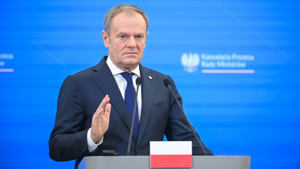 Premier Donald Tusk. Fot. PAP/Marcin Obara
