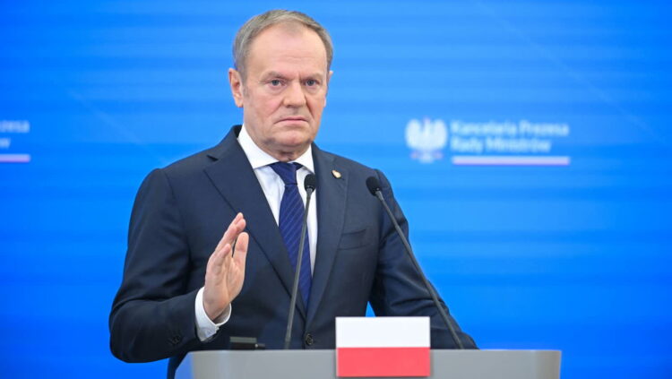 Premier Donald Tusk. Fot. PAP/Marcin Obara