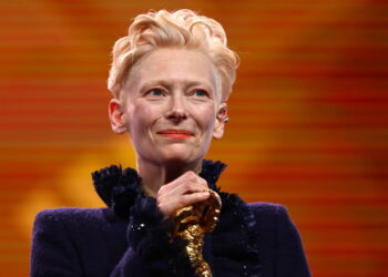 Tilda Swinton. Fot. EPA/HANNIBAL HANSCHKE