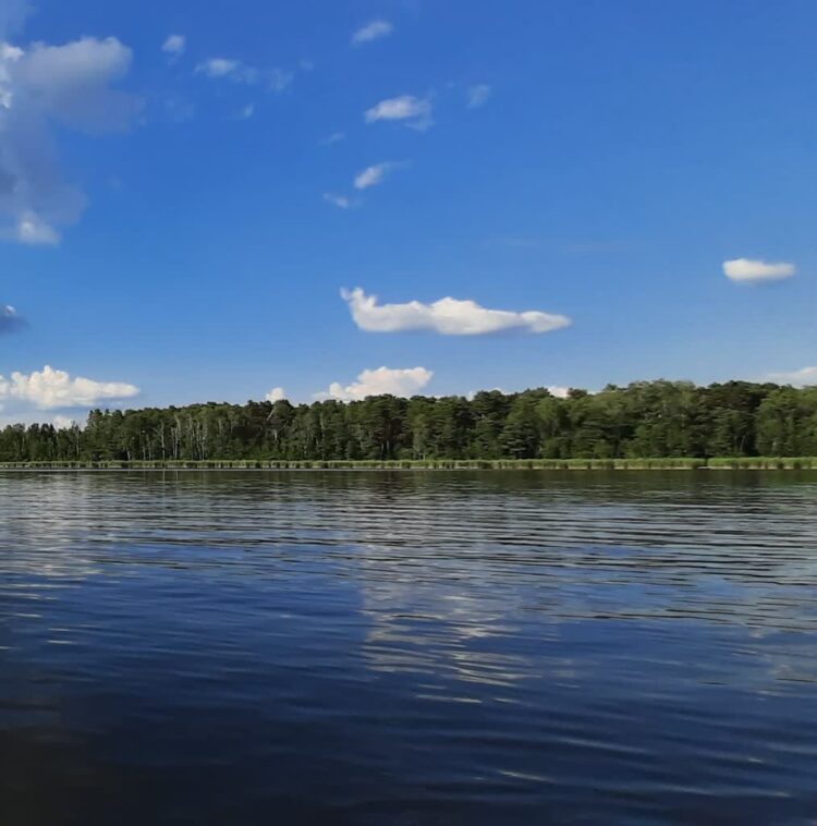 Z Maszewa do Granic ścieżką rowerową 9 fot. Jezioro Graniczne/ facebook