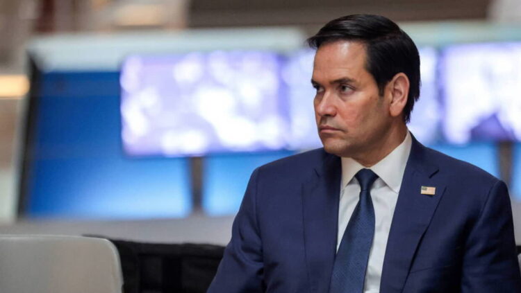 Marco Rubio. Fot. PAP/EPA/JACK GUEZ / POOL