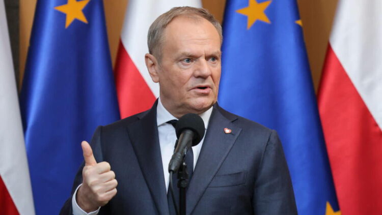 Premier Donald Tusk. Fot. PAP/Paweł Supernak