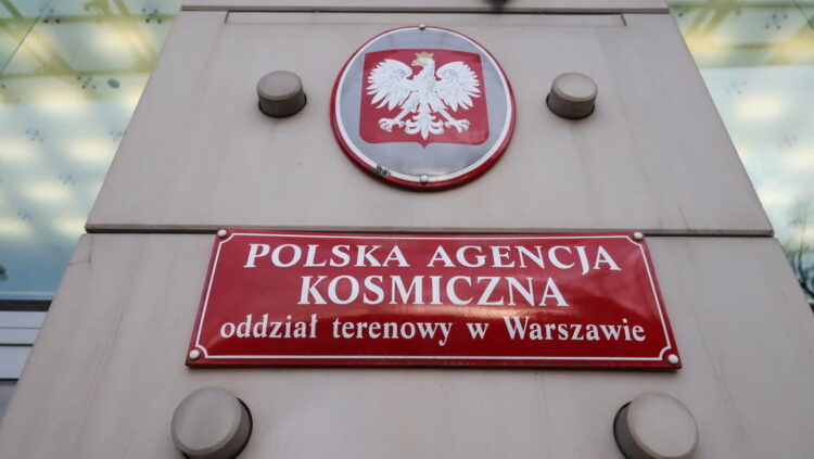 Polska Agencja Kosmiczna w Warszawie. Fot. PAP/Albert Zawada