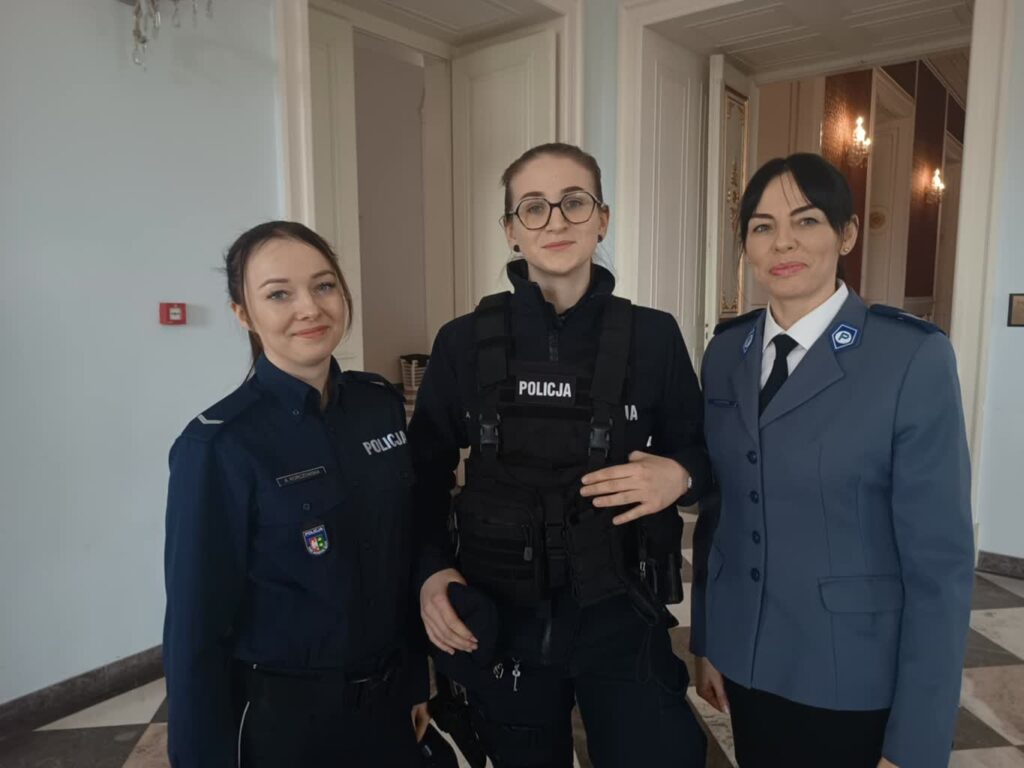 Kobiety w polskiej policji służą od 100 lat fot. K.Gonera