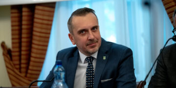 Marcin Pabierowski, prezydent Zielonej Góry (fot. Krzysztof Filmanowicz/Radio Zachód)