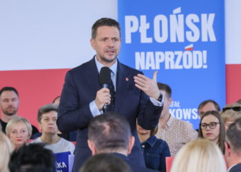 Trzaskowski: dzisiaj nie sposób nie mówić przede wszystkim o bezpieczeństwie 20 Rafał Trzaskowski. Fot. PAP/Rafał Guz