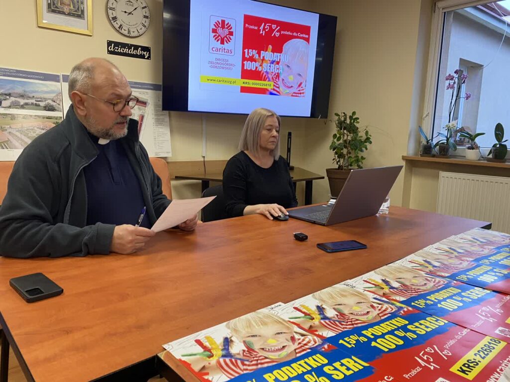 Podsumowanie 1,5% podatku 100% serca diecezjalnej Caritas Radio Zachód - Lubuskie