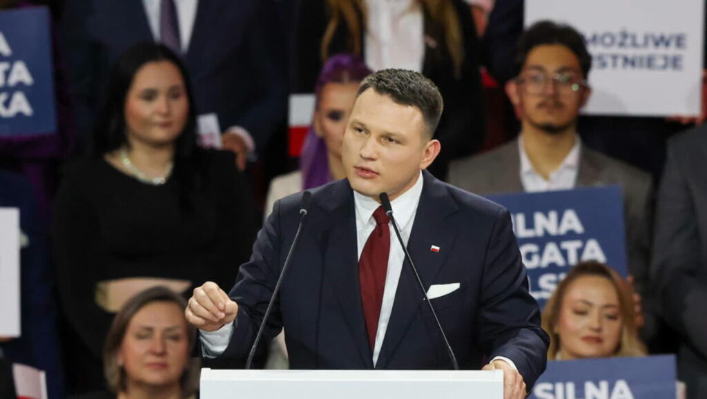 Sławomir Mentzen. Fot. PAP/Marian Zubrzycki