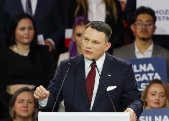 Sławomir Mentzen. Fot. PAP/Marian Zubrzycki