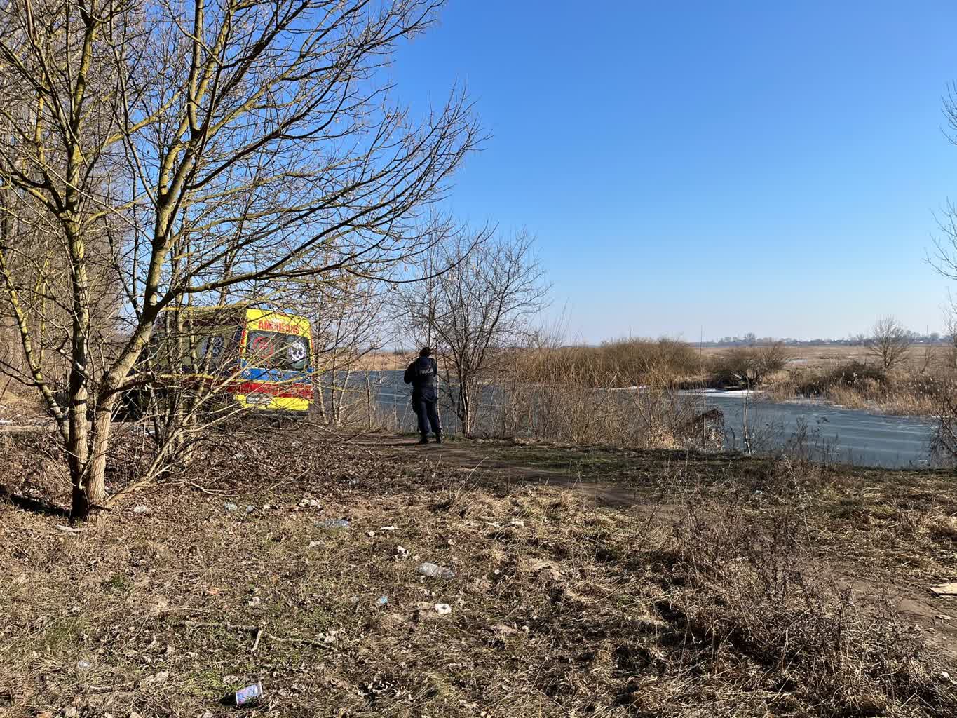 Mężczyzna topił się w Warcie Radio Zachód - Lubuskie