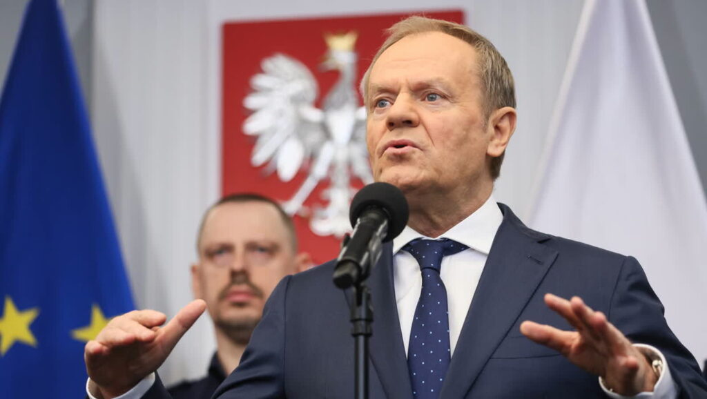 Premier Tusk ws. ceł USA. "Nie panikujemy" 1 Premier Donald Tusk. Fot. PAP/Leszek Szymański