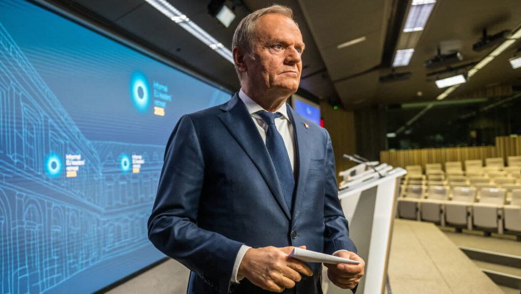 Premier Donald Tusk. Fot. PAP/Wiktor Dąbkowski