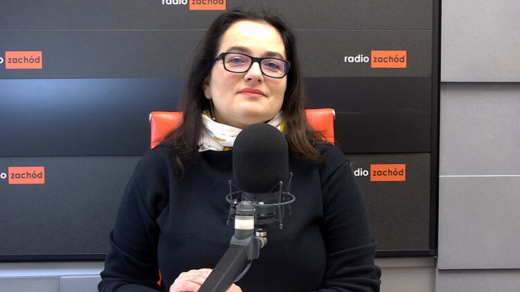 Anita Kucharska - Dziedzic posłanka Nowej Lewicy Radio Zachód - Lubuskie