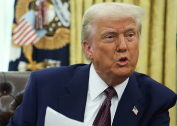 Prezydent USA Donald Trump. Fot. PAP/EPA/FRANCIS CHUNG / POOL