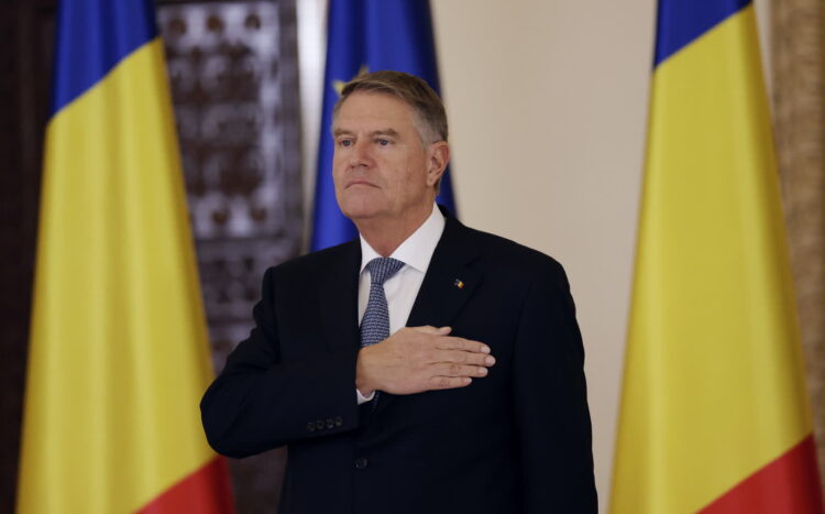 Prezydent Rumunii Klaus Iohannis. Fot. PAP/EPA/ROBERT GHEMENT
