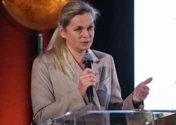 Barbara Nowacka. Fot. PAP/Łukasz Gągulski