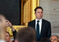 Elon Musk. Fot. PAP/EPA/KENNY HOLSTON / POOL
