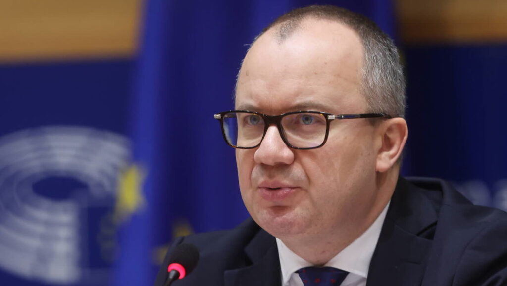 Adam Bodnar. Fot. PAP/EPA/OLIVIER HOSLET