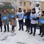 Miejscy i wojewódzcy radni Koalicji Obywatelskiej wystartowali z kampanią wsparcia dla Rafała Trzaskowskiego, kandydata na prezydent kraju (fot. Piotr Bakselerowicz)