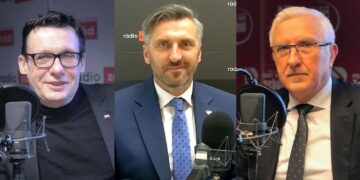 Lubuscy parlamentarzyści: Marek Ast (PiS), Waldemar Sługocki (PO) i Wadim Tyszkiewicz (niezrzeszony) - fot. RZ