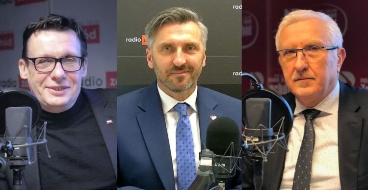 Lubuscy parlamentarzyści: Marek Ast (PiS), Waldemar Sługocki (PO) i Wadim Tyszkiewicz (niezrzeszony) - fot. RZ