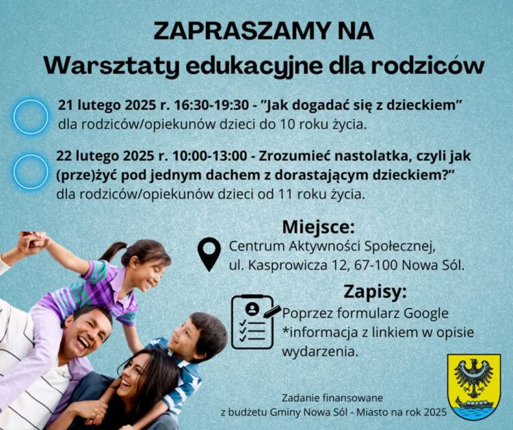 Warsztaty dla rodziców