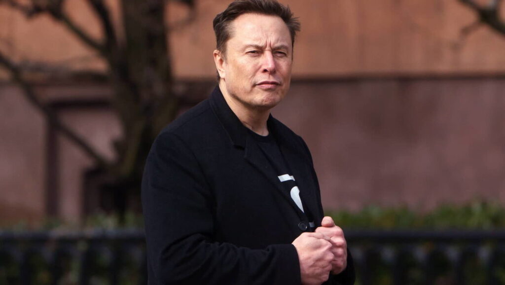 Musk: Ukraińcy nienawidzą Zełenskiego, Trump czyni słusznie pomijając go w rozmowach 3 Elon Musk,. Fot. PAP/EPA/WILL OLIVER
