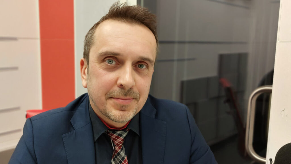 Marcin Pabierowski, prezydent Zielonej Góry (fot. Radio Zachód)