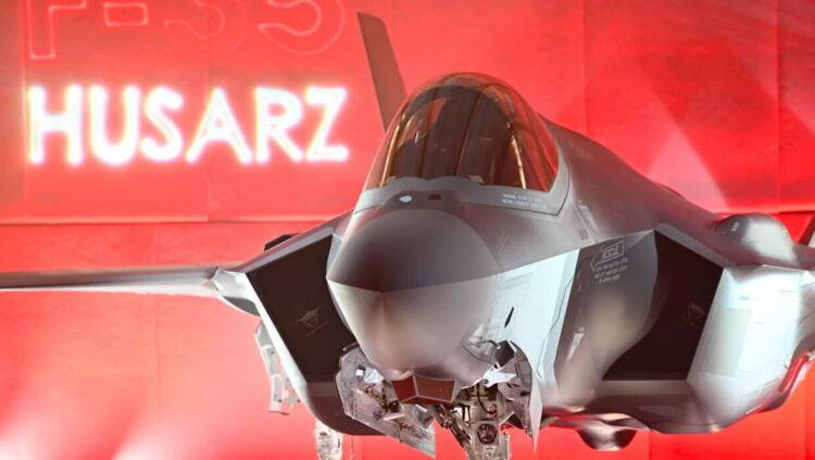 Pierwszy lot myśliwca F-35 z polskim pilotem za sterami