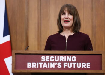 Rachel Reeves (PAP/EPA/ANDY RAIN / POOL)