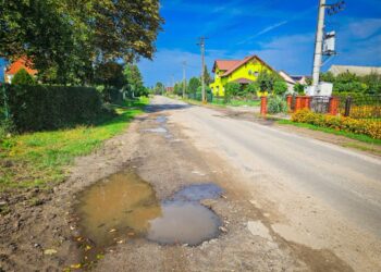 Remont drogi w gminie Wschowa Radio Zachód - Lubuskie