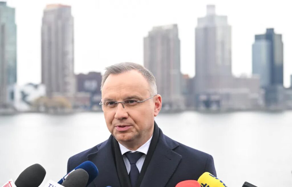 Prezydent RP Andrzej Duda, fot. PAP/Radek Pietruszka