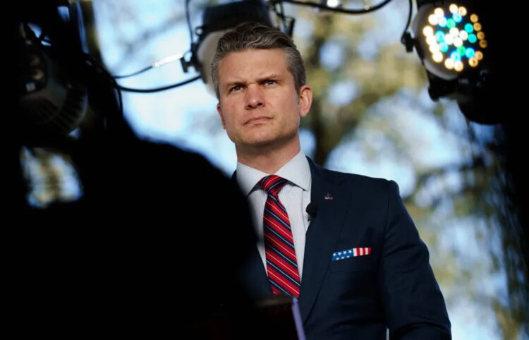 Pete Hegseth Fot. PAP/EPA/WILL OLIVER