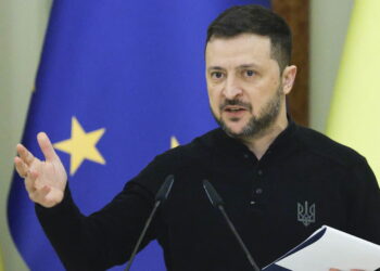 Wołodymyr Zełeński (PAP)