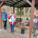 Mieszkańcy Zagórza w gm. Czerwieńsk protestują przeciwko wycinaniu olchowych lasów (fot. Piotr Bakselerowicz)