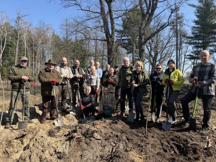Lubuscy samorządowcy posadzili las! Radio Zachód - Lubuskie