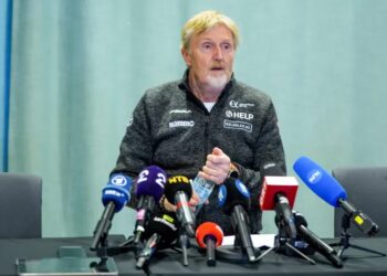 Afera w skokach narciarskich. Norwegowie stracili pierwszego sponsora 20 Szef Norweskiego Związku Narciarskiego, Jan-Erik Aalbu. Fot. PAP/EPA/TERJE PEDERSEN