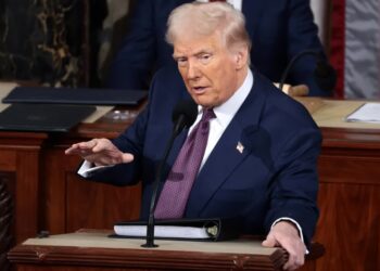 Prezydent USA Donald Trump. Fot. PAP/EPA/ SHAWN THEW