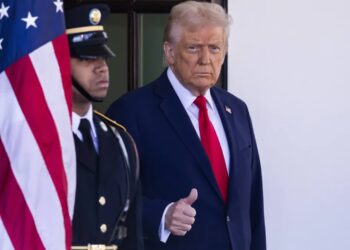 Donald Trump. Fot. PAP/EPA/SHAWN THEW