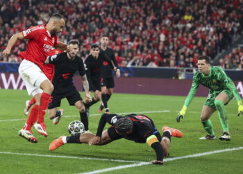 UEFA Champions League Round of 16 - Benfica vs Barcelona Fot. PAP/EPA/MIGUEL A. LOPES