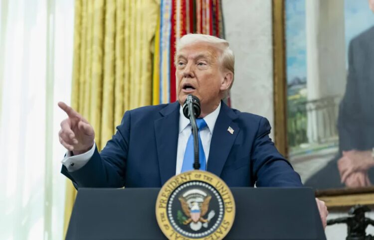 Donald Trump. Fot. PAP/EPA/BONNIE CASH