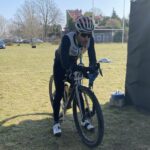 Piotr Malak z Zielonej Góry - najlepszy w wyścigu rowerowym na 103 km (fot. Jakub Lesiński)