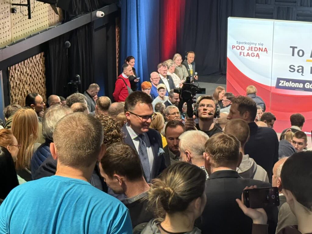 Szymon Hołownia w Zielonej Górze Radio Zachód - Lubuskie