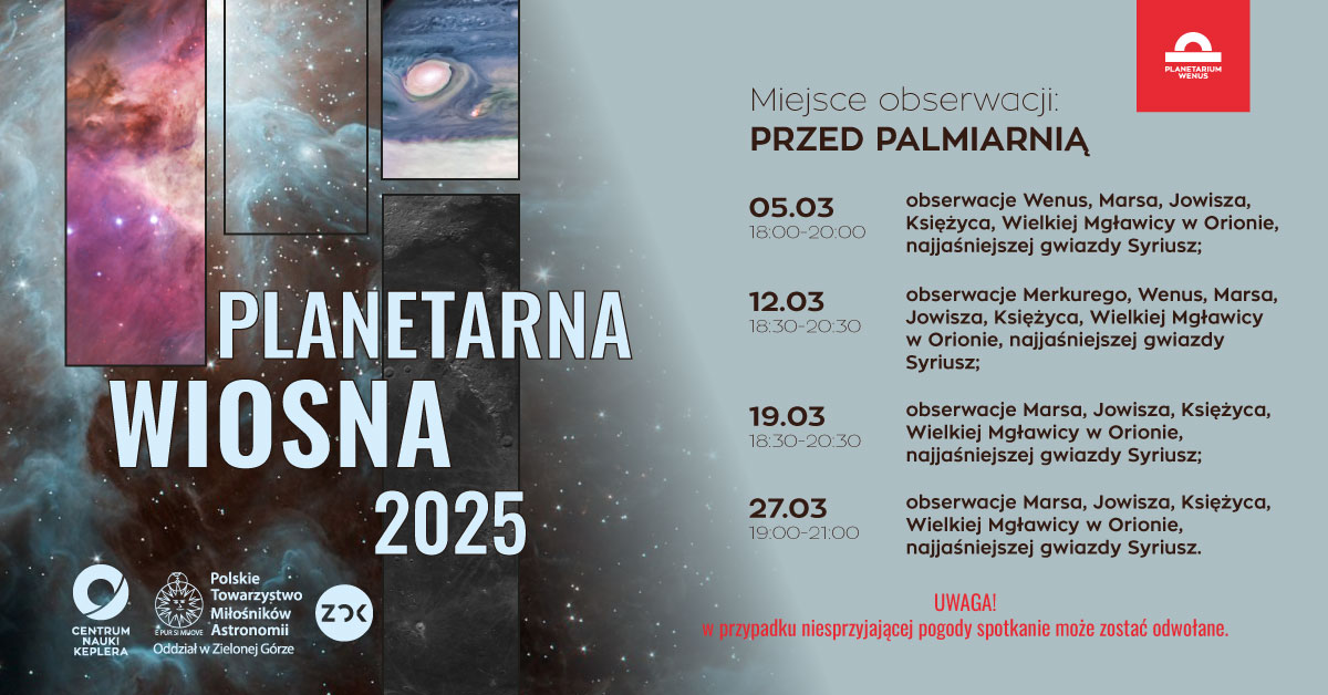 Wiosna, ach to ty! Sezon kosmicznych widowisk rozpoczęty Radio Zachód - Lubuskie